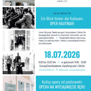 Dzień Otwarty w EuropaChorAkademie