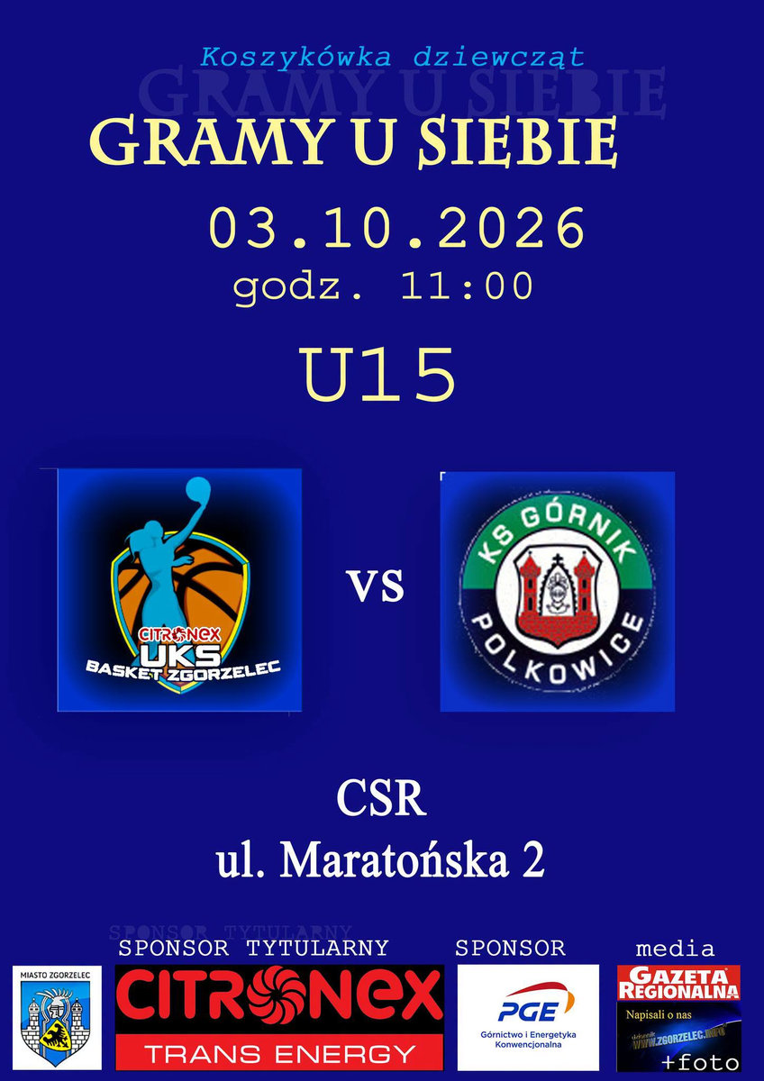Kadetki Citronex UKS Basket Zgorzelec rozpoczynają sezon 2026/2027