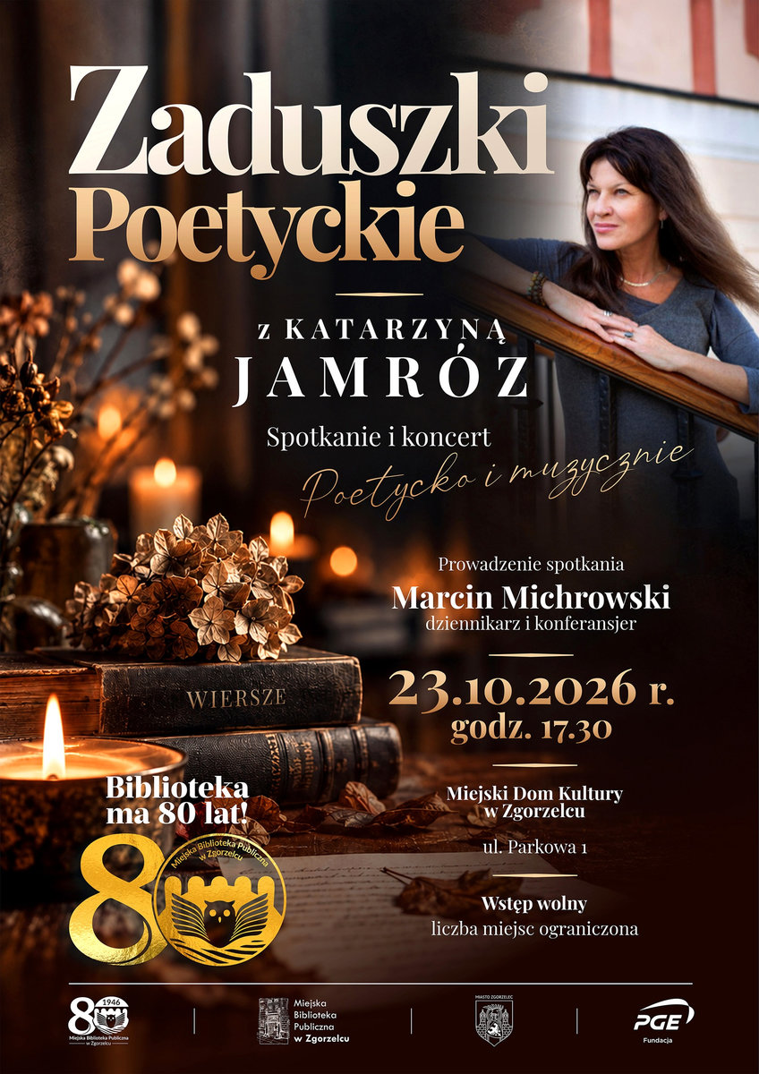 Zaduszki Poetyckie z Katarzyną Jamróz