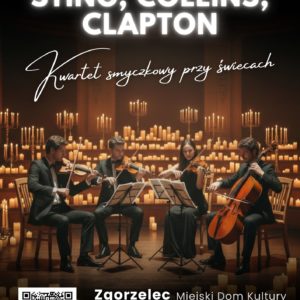 Koncert przy świecach Sting, Eric Clapton i Phil Collins